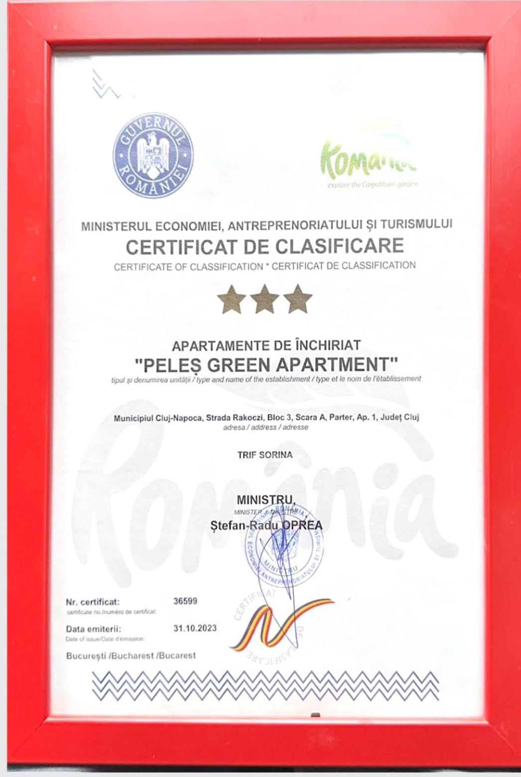Peles Green Apartment & Piano Kolozsvár Kültér fotó